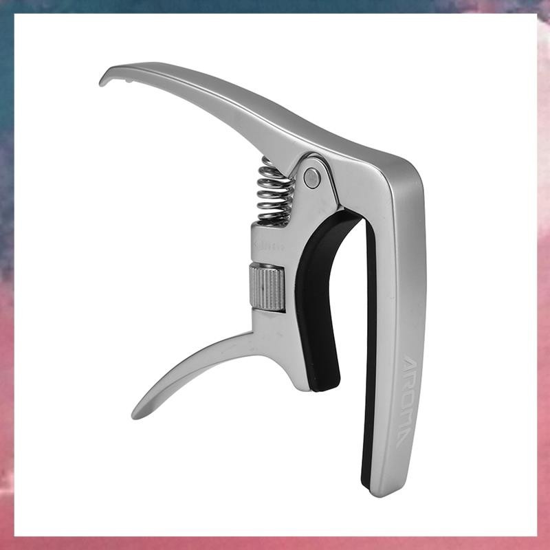 Aroma AC-30 Guitar Capo สําหรับกีตาร์โปร่งและกีตาร์ไฟฟ้าความดันความตึงเครียดอุปกรณ์เสริมกีตาร์แบบปรับได้