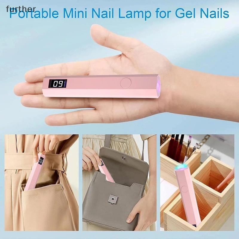 [further] แฟชั่นและแบบพกพา Salon Quick Dry USB เครื่องเป่าเล็บเครื่อง Home Phototherapy เครื่องมือ UV LED โคมไฟเล็บ [TH] - รูปที่ 4