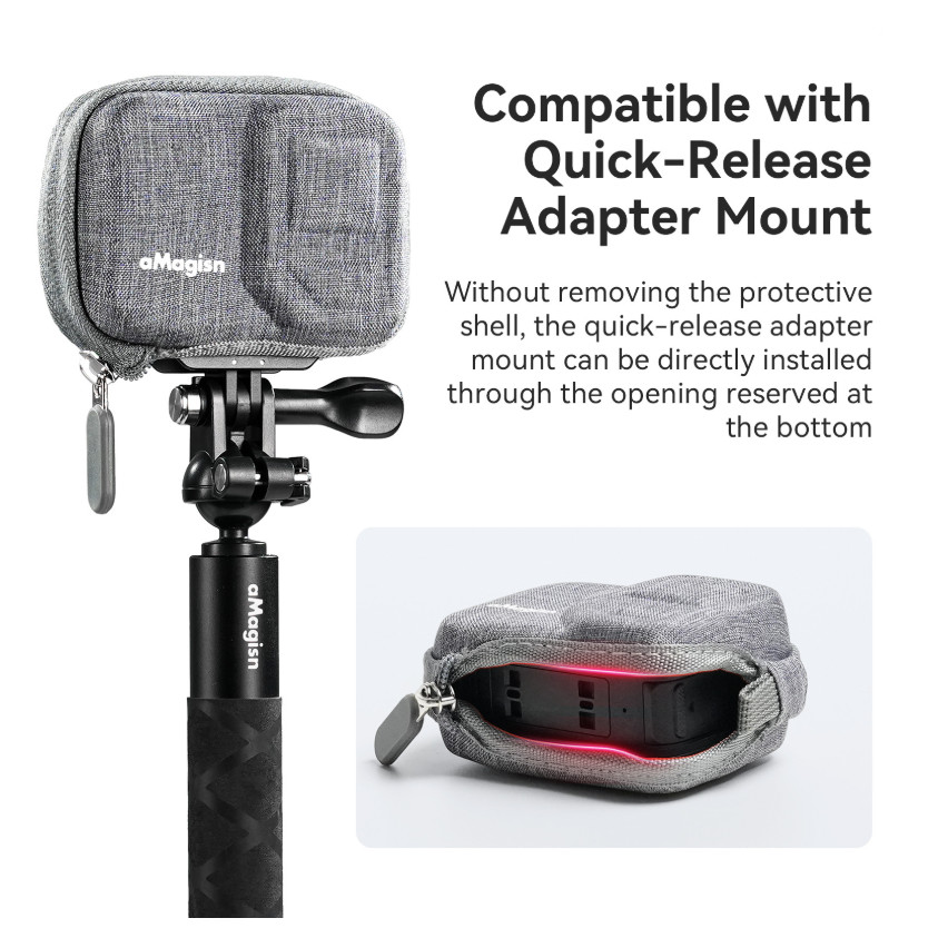 Amagisn Mini กระเป๋าสําหรับ Insta360 Ace Pro 2 / Ace Pro / Ace ,พกพากล่องเก็บสําหรับ Insta 360 AcePro 2 อุปกรณ์เสริม