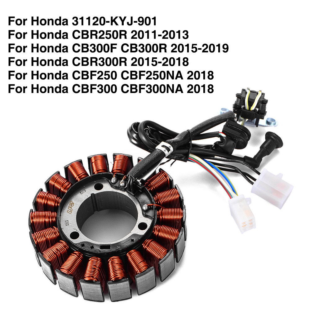 คอยล์สเตเตอร์ สําหรับ Honda CBR250R CBR300R CB300F CB300R CBF250 CBF250NA CBF300 CBF300NA CBR 250R 3