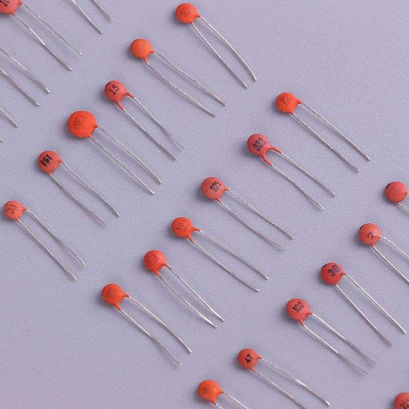 แพ็ค 10ตัว  เซรามิค Capacitor ชุด1PF-104  50V ส่วนประกอบอิเล็กทรอนิกส์ Capacitor