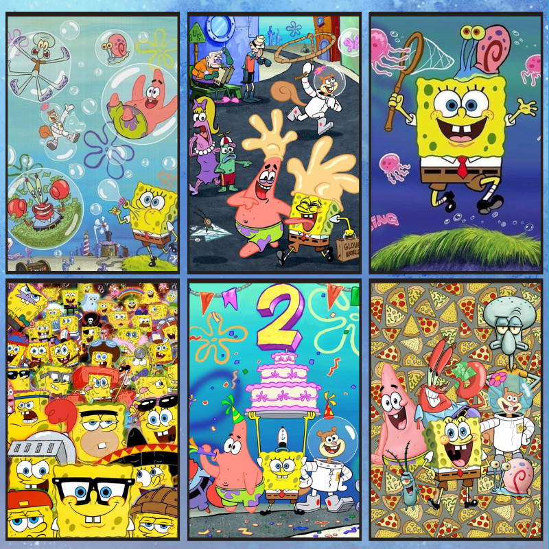 📣พร้อมส่ง📣【SpongeBob】jigsaw puzzle-จิ๊กซอว์-300-1000-ชิ้น- ชิ้นของเด็ก จิ๊กซอว์ไม้ 1000 ชิ้น จิ๊กซอว์ 1000 ชิ้นสำหรับผู้ใหญ่ จิ๊กซอ จิ๊กซอว์ 500 ชิ้น🧩21-4 จิ๊กซอว์ 1000 ชิ้น สำหรับ ผู้ใหญ่ ตัวต่อจิ๊กซอว์ จิ๊กซอว์ การ์ตูน