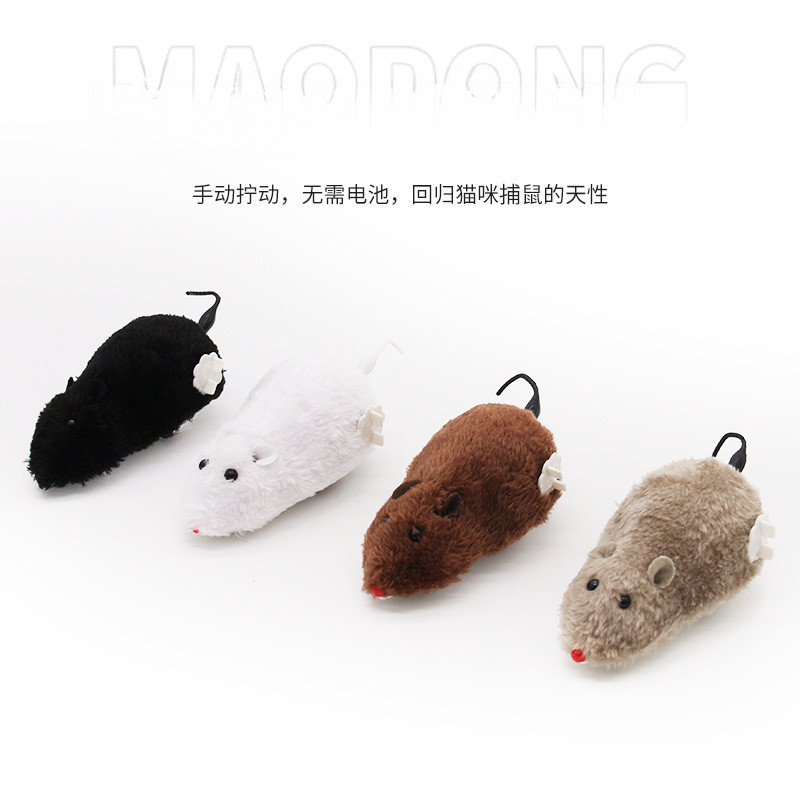 ของเล่นตุ๊กตาหนูจําลอง ของเล่นสําหรับสัตว์เลี้ยง สุนัข แมว