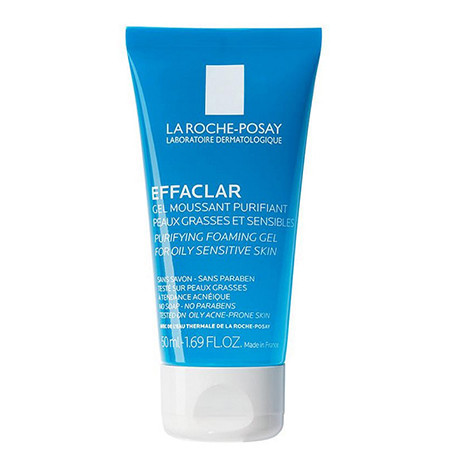 La Roche-Posay Effaclar Purifying Foaming Gel 50ml เจลล้างหน้า เอฟฟาคลาร์