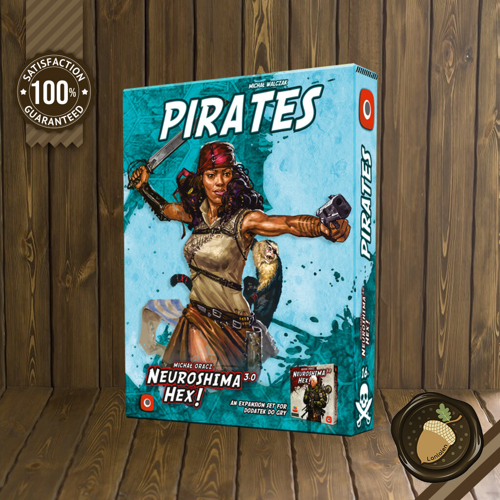 Neuroshima Hex 3.0 Pirates Board Game ส่วนเสริม บอร์ดเกม