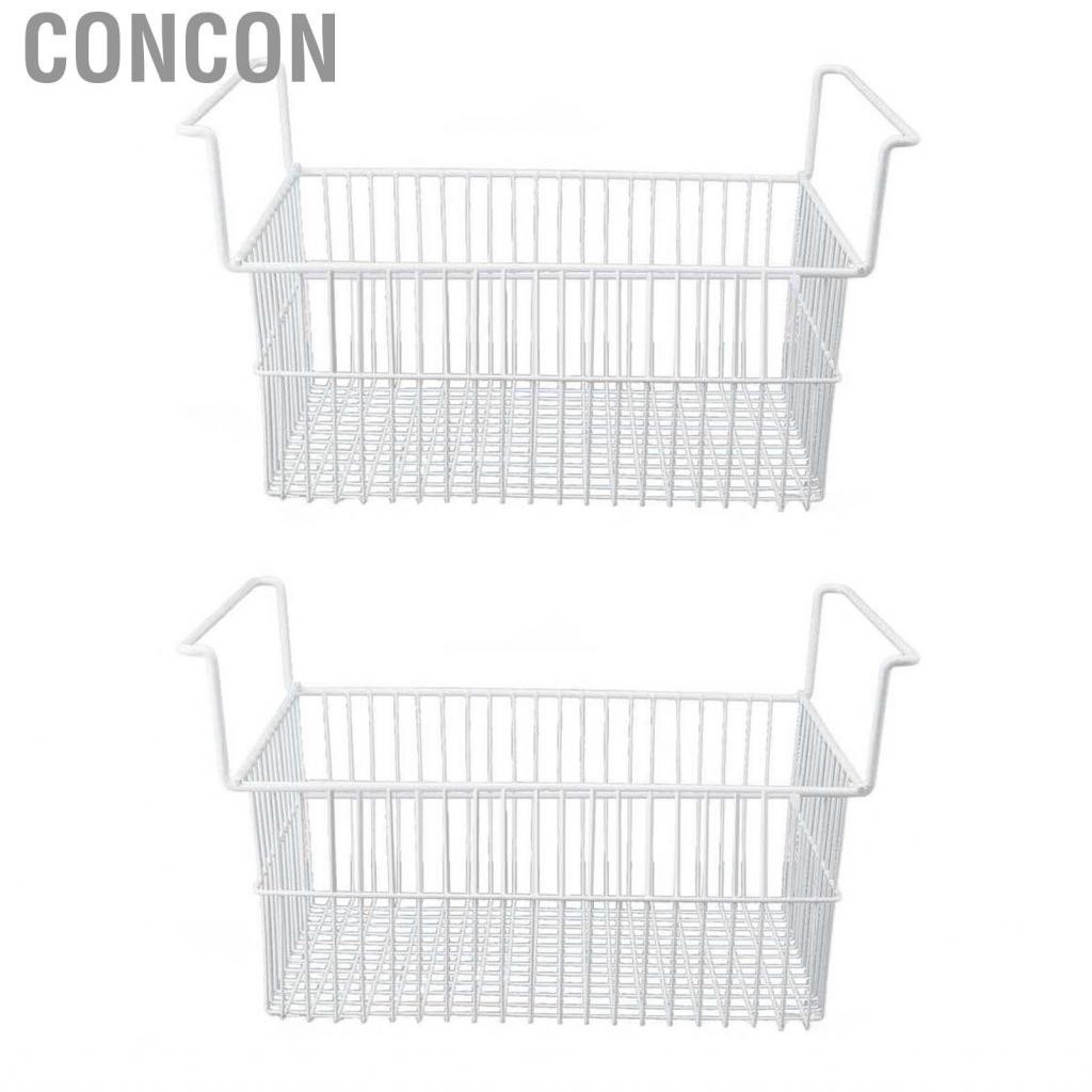 Concon Chest Freezer Basket  Steel Wire Storage Bin for Kitchen