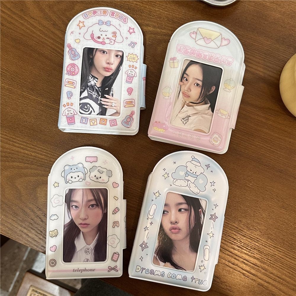 Ins ขายดี อัลบั้มรูปภาพโพลารอยด์ รูปหมีน้อย Yigongge 10 ซม.