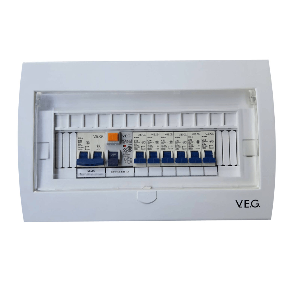 good.garden29 V.E.G ตู้คอนซูเมอร์ 6ช่อง 63A กันดูด ยอดขายอันดับ1