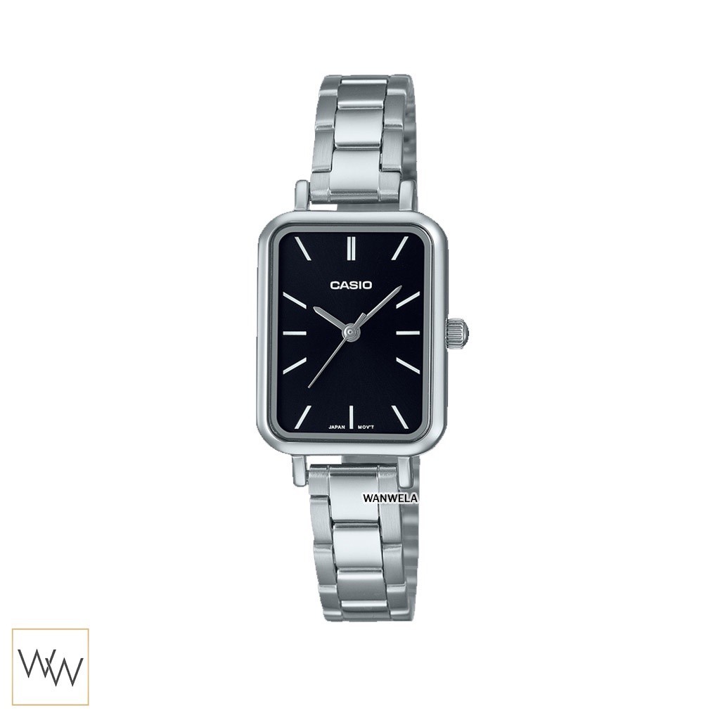 นาฬิกาสายหนัง ของแท้ นาฬิกาข้อมือ Casio ผู้หญิง รุ่น LTP-V009