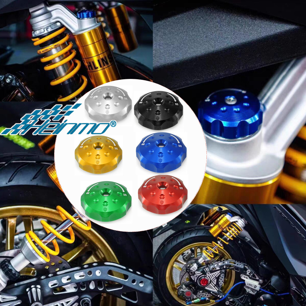 ลูกบิดปรับโช๊คอัพรถจักรยานยนต์ สําหรับ Ohlins Rebound Nut Shock Absorber Fork Adjustment Knob