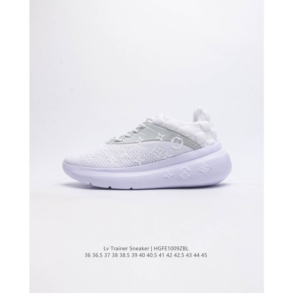 〖OFFICIAL GENUINE〗 Louis Vuitton Trainers Jogging shoes 1A9JRI Warranty 5 years