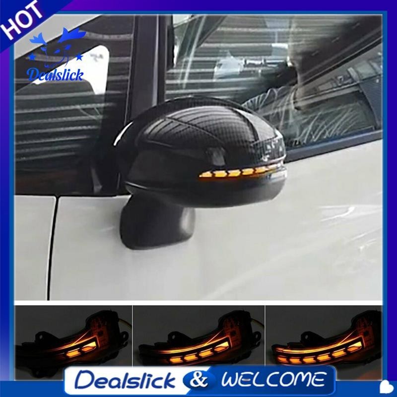 【Dealslick】ไฟกระจกมองหลังรถยนต์ พร้อมไดนามิก สําหรับ Honda Accord 2013-2017
