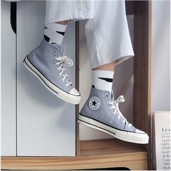 ♞[ของแท้ 100%] ผ้าใบ Converse Chuck Taylor All Star 70 Hi Sneakers รุ่น 1970s Canvas สีรากบัว รองเท