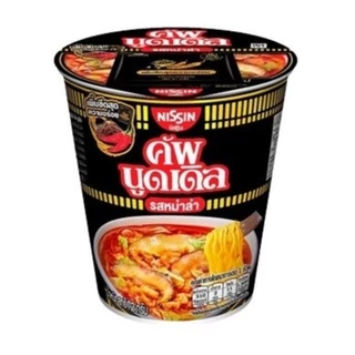 [แพ็ก 6 ถ้วย] NISSIN นิสชิน คัพ บะหมี่กึ่งสำเร็จรูป แบบถ้วย 72g-77gx6 แพ็ก 6 ถ้วย