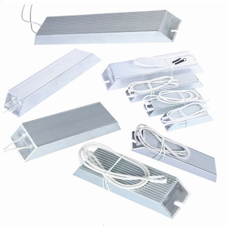 ตัวต้านทานเบรกเซอร์โว อลูมิเนียม RXLG200W 300W 400W 500W 1000W 50R J75R Euro 60R 70R 75R 80R 100R 15