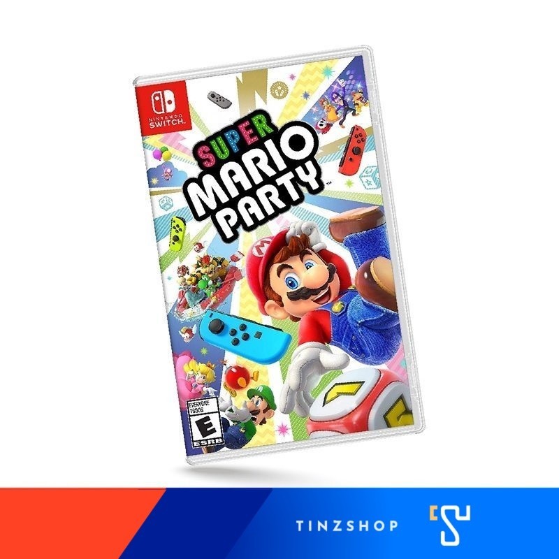 Nintendo Switch Game Super Mario Party Zone Asia English เกม มาริโอ้ ปาร์ตี้ ภาษาอังกฤษ