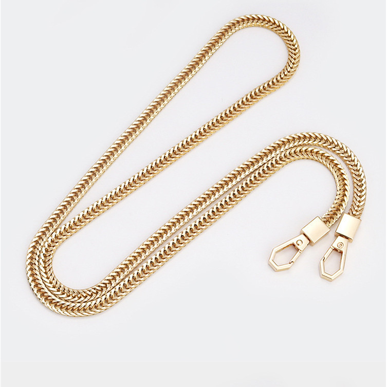 สายโซ่สะพายกระเป๋า สะพายข้าง โลหะ ขนาด 100 ซม. 40 ซม. อุปกรณ์เสริม สําหรับกระเป๋าเดินทาง