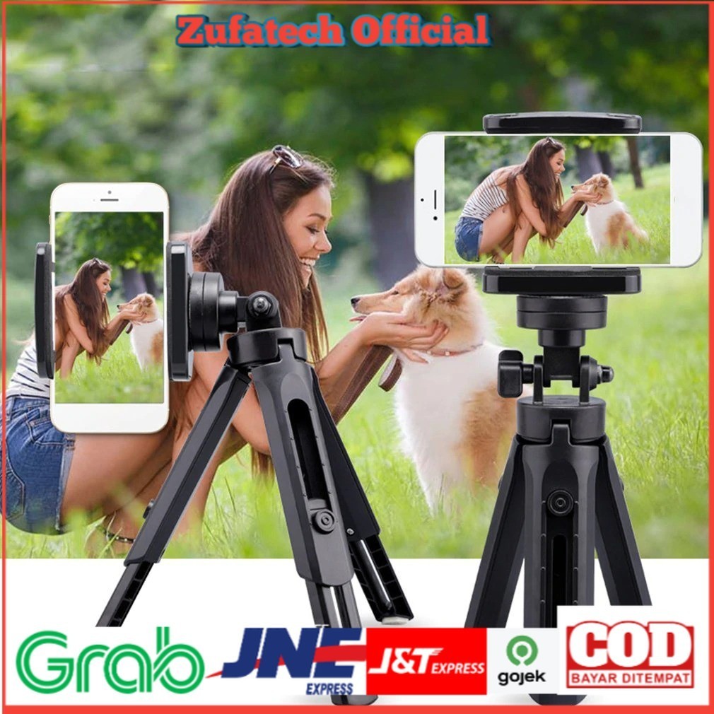 ACEHE ขาตั้งกล้องมินิสมาร์ทโฟนผู้ถือ Clamp Zoom Meeting - K-518 - สีดํา - 7RTD0BBK