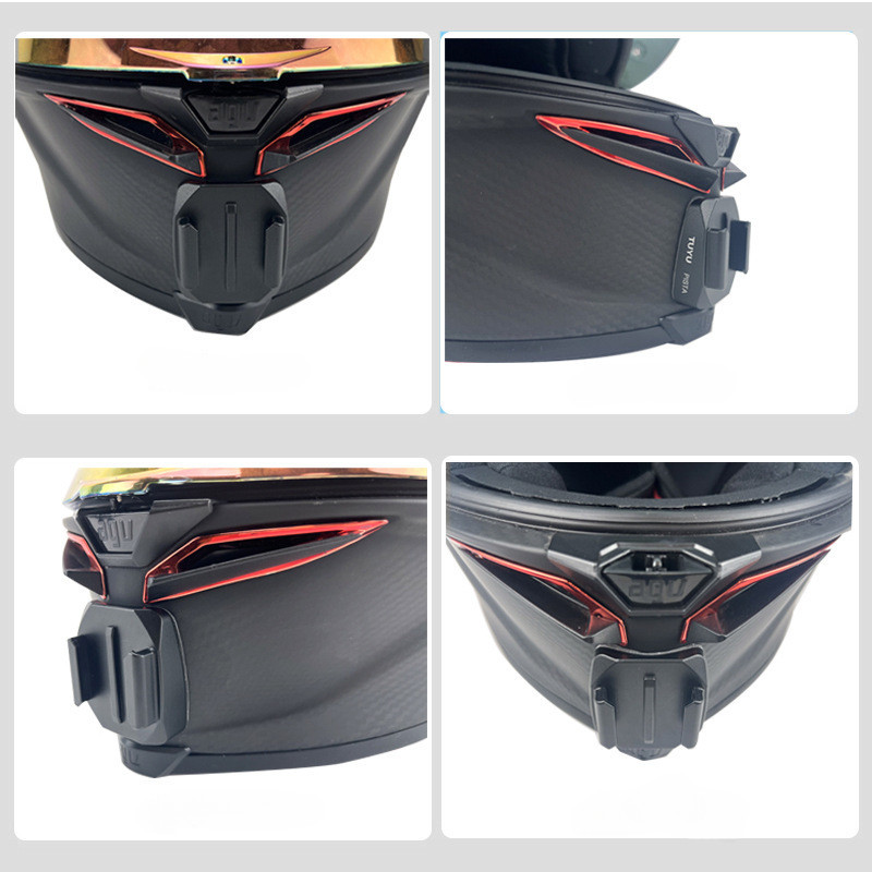 หมวกกันน็อครถจักรยานยนต์ อุปกรณ์เสริม สําหรับ SHOEI AGV ARAI HJC GoPro Hero 13 12 Insta360 one X4 X