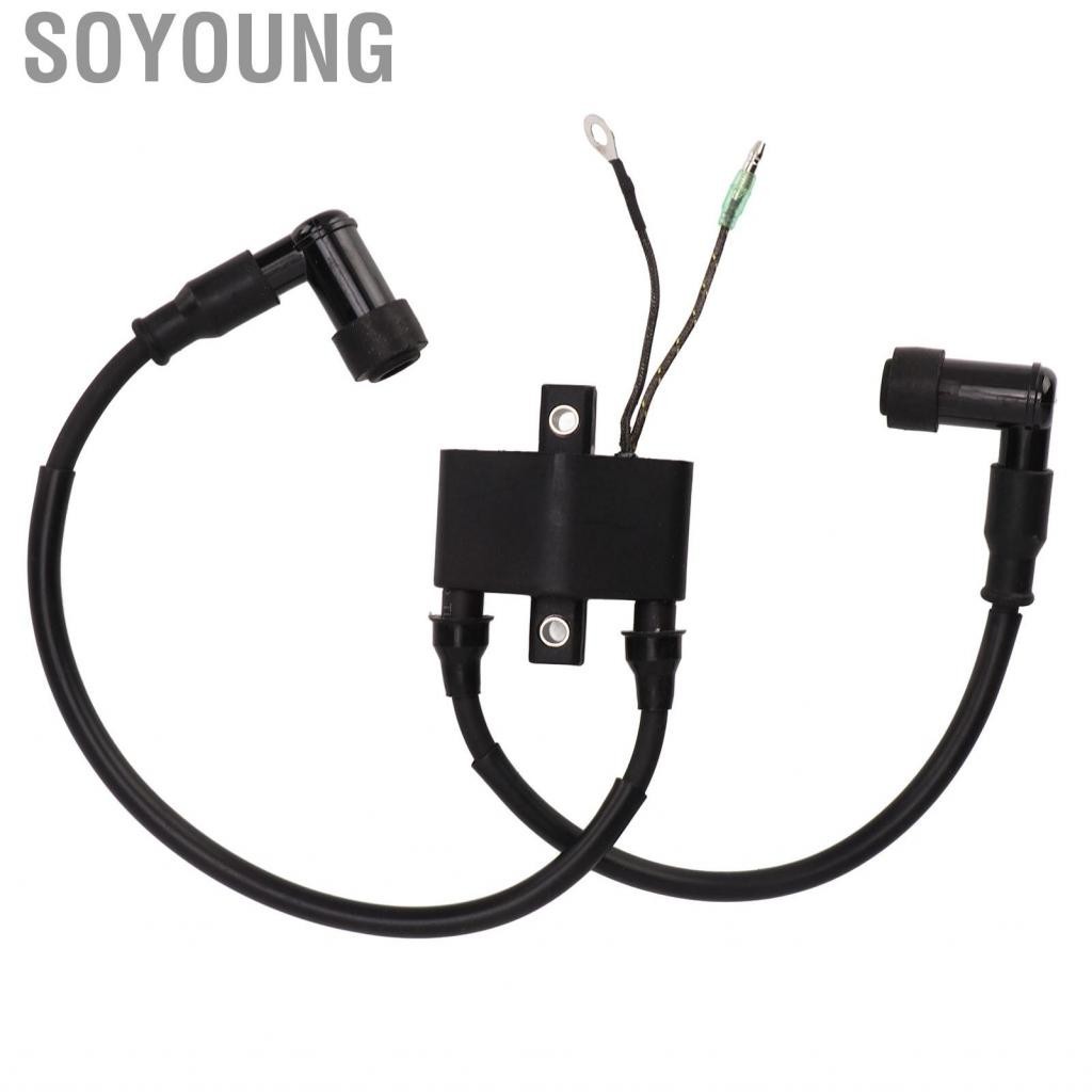 Soyoung Boat Motor Outboard Ignition Coil 3A0 06048 1 Replacement for NISSAN NS25C2 NS25C3 TOHATSU 25 30