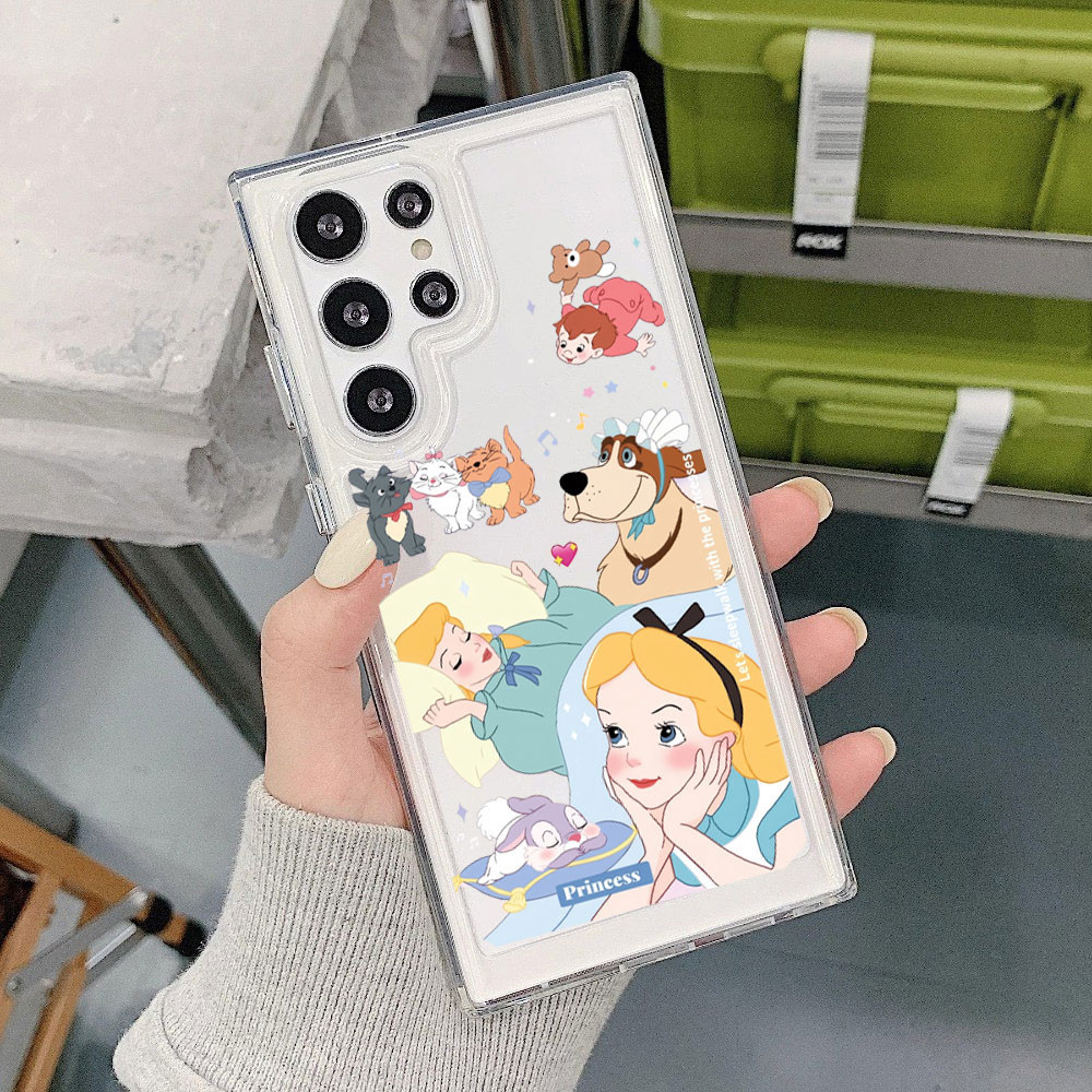เคสใส เคสกียกระแทก ดคสลายการ์ตูน น่ารัก Samsung A55 5g A15 A25 A35 A05 A05S A14 A24 A34 A54 S24 S22 S23 FE ULTRA
