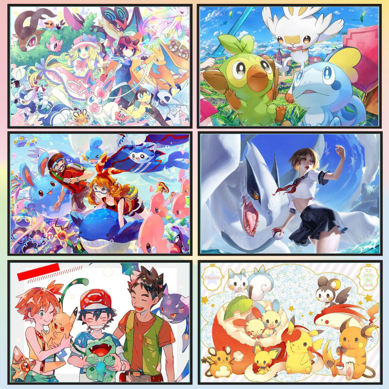 📣พร้อมส่ง📣【Pokémon】jigsaw puzzle-จิ๊กซอว์-300-1000-ชิ้น- ชิ้นของเด็ก จิ๊กซอว์ไม้ 1000 ชิ้น จิ๊กซอว์ 1000 ชิ้นสำหรับผู้ใหญ่ จิ๊กซอ จิ๊กซอว์ 500 ชิ้น🧩327-6-1 จิ๊กซอว์ 1000 ชิ้น สำหรับ ผู้ใหญ่ ตัวต่อจิ๊กซอว์ จิ๊กซอว์ การ์ตูน