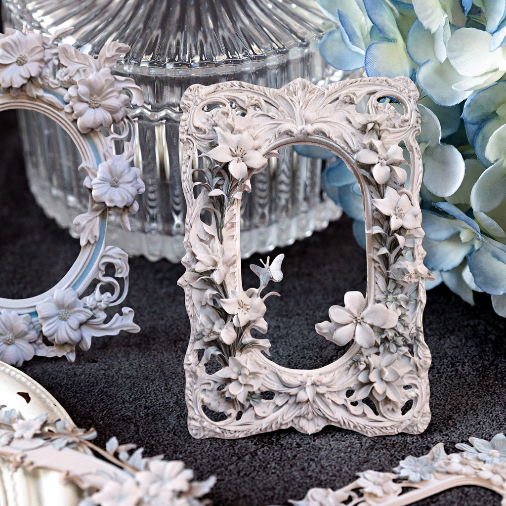 Journamm 10 ชิ้น / แพ็ค Cutout กรอบดอกไม้ Collage การ์ดตกแต่ง Junk Journal DIY สมุดสุนทรียศาสตร์เครื่องเขียนหัตถกรรมกระดาษ - รูปที่ 3