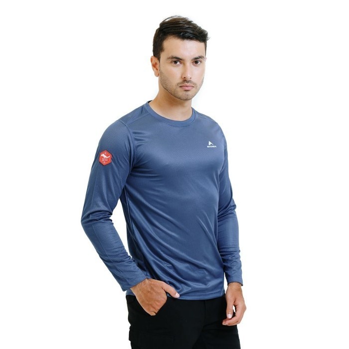EIGER 1989 28 MOUNTAIN TECH TEES T-SHIRT - สีฟ้า