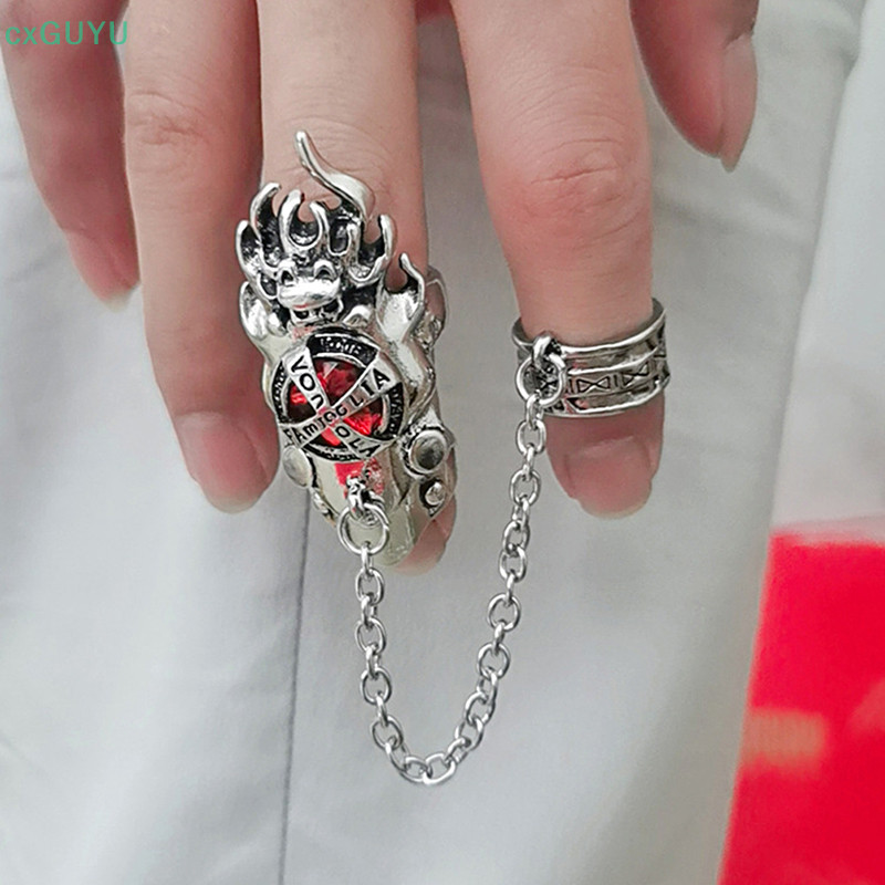 [cxGUYU] แหวนคอสเพลย์แฟชั่น ลายการ์ตูนอนิเมะ Katekyo Hitman Reborn Vongola PRTA