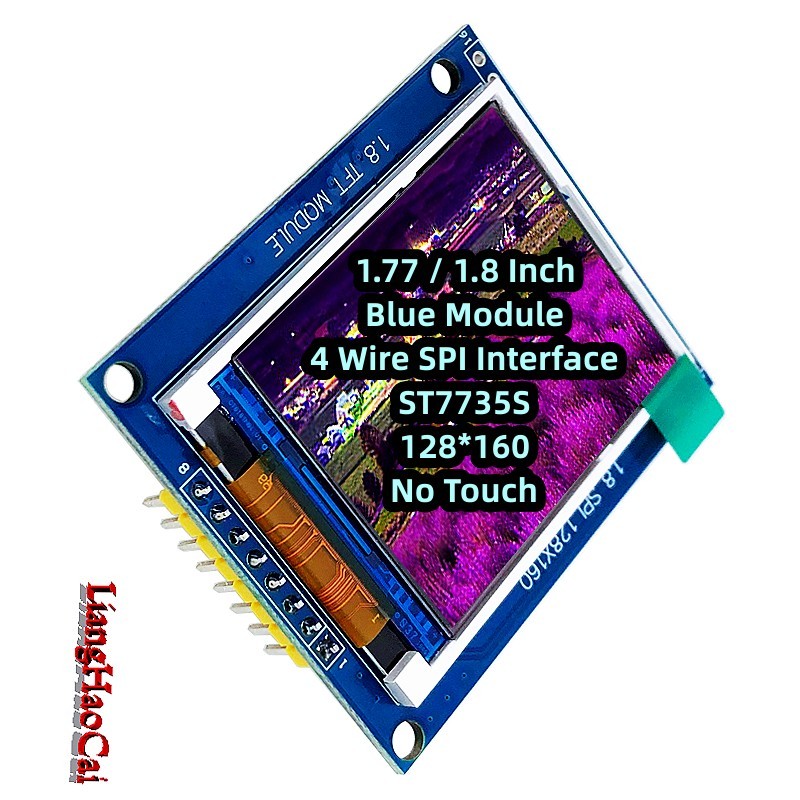 Blue Module ST7735S No Touch 1.77 Inch TFT 128*160 Display 1.8 Inch