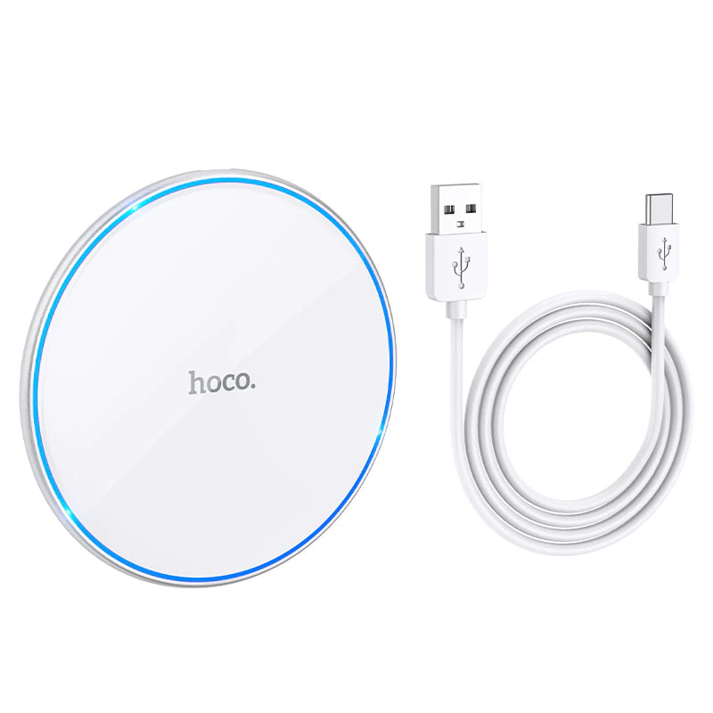 HOCO CW6 Pro แท่นชาร์จไร้สาย 2in1 ดีไซน์พรีเมียม จ่ายไฟ 15W สมาร์ทโฟน / หูฟังไร้สาย Qi Wireless [AF] thumbnail 7