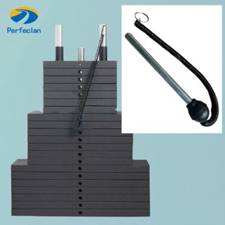 สมบูรณ์แบบ หมุดแทงน้ําหนักเหล็กพร้อมเชือกเส้นเล็กขารับน้ําหน…