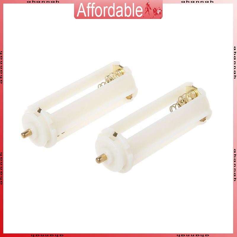 Ah 2 ชิ้นสําหรับกล่องเคส 3 AAA LR03 สําหรับไฟฉายไฟฉายใหม่