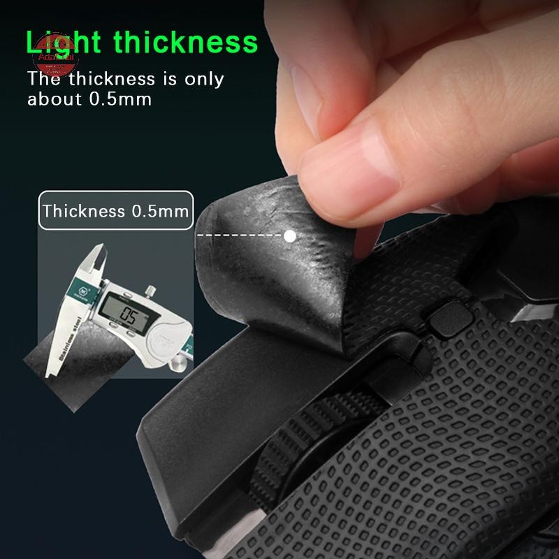 Adachoi Mouse Anti-Slip สติกเกอร์เมาส์ Grip เทปสเก็ตสติกเกอร์ทําด้วยมือลื่นดูดเหงื่อสําหรับ Razer Viper Mini/Ultimate/V2 Pro TH