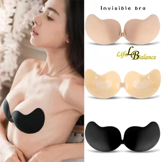 Mango Shape บราซิลิโคน Self กาวที่ไม่มีสาย สติกเกอร์หน้าอกซิลิโคน Lift Up Bra หนังเต้านมกลีบที่มองไม่เห็นฝาครอบ