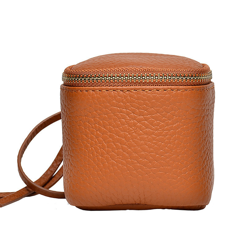 Royal Bagger กระเป๋าใส่เหรียญ หนังวัวแท้ ขนาดเล็ก เรียบง่าย สําหรับผู้หญิง 8038