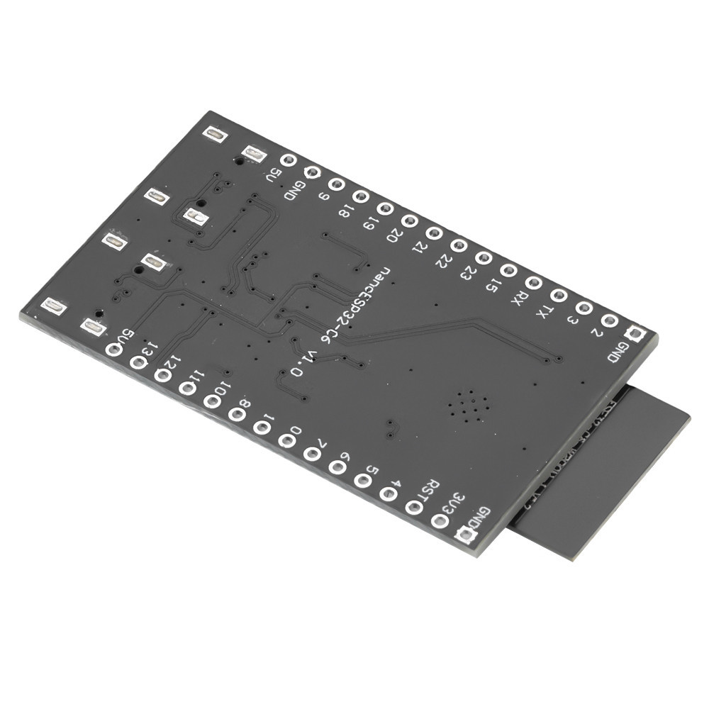 Pcbfun ESP32-C6 บอร์ดโมดูลทดลอง WiFi บลูทูธ ESP32-C6-WROOM-1 Dual TYPE-C