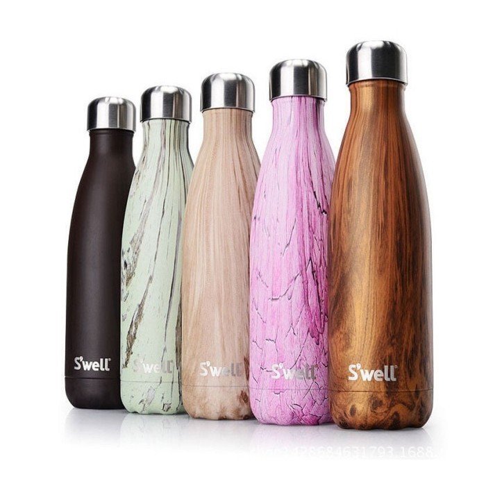 TERMOS Swell Bottle 500ML - ขวดน้ําดื่มแบบลวดลายที่ไม่ซ้ํากัน - สินค้า