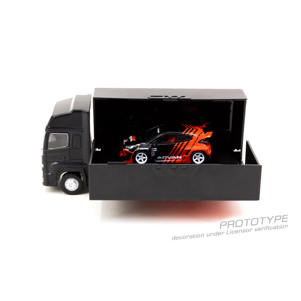 Tarmac Works 1/64 HOBBY64 Pandem Yaris ADVAN T64-080-ADV
