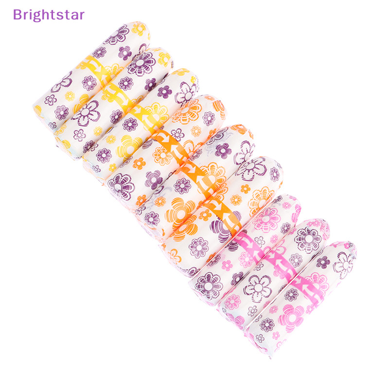 Brightstar 10 ชิ้น ผ้าอนามัย รายเดือน ประจําเดือน ผ้าอนามัยแบบสอด ผู้หญิง สุขอนามัยทุกวัน ใหม่
