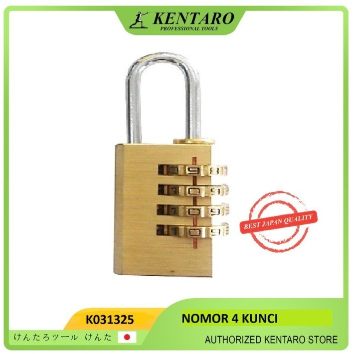 SAFE HOUSE LOCK NUMBER 4 21MM KENTARO PADLOCK JAPAN