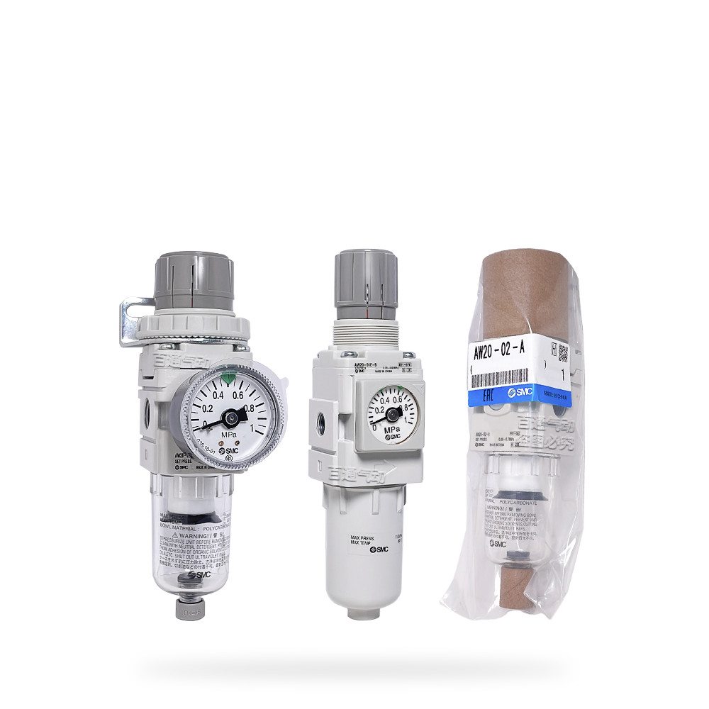 SMC กรองวาล์วหมุนเวียนความดัน AW20/30-02BG/BE-2-A/AW03-03D/C/AW40-04BDG-A/B