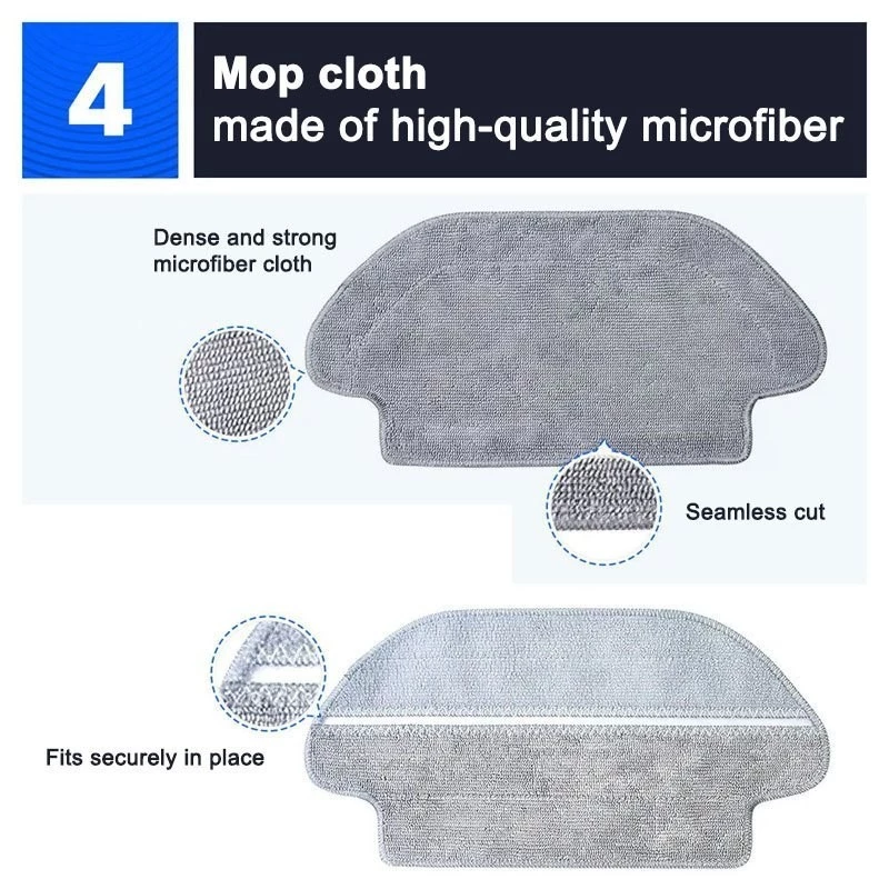 อะไหล่แปรงหลัก Xiaomi Robot Vacuum Mop 3C B106CN / S10 thumbnail 5