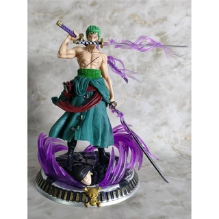 ฟิกเกอร์โมเดล อนิเมะ One Piece Roronoa Zoro ขนาดใหญ่ 20 ซม. ของเล่นสําหรับเด็ก เก็บสะสม ตกแต่งรถยนต์
