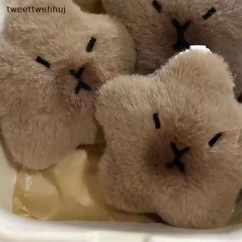 Tw Capybara พวงกุญแจ จี้ตุ๊กตาการ์ตูน Star Squeak ของเล่นสําหรับเด็ก