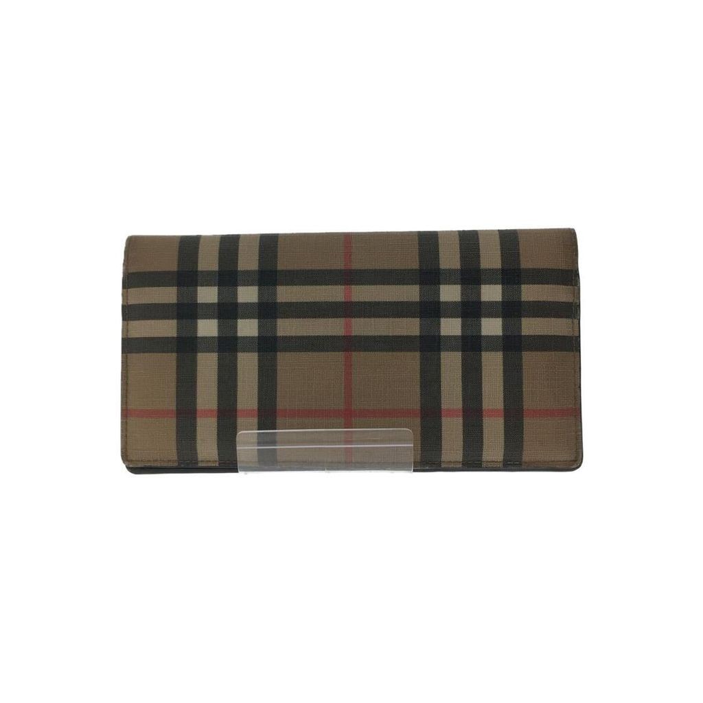 Burberry Wallet Mens Beige Plaid Direct from Japan Secondhand