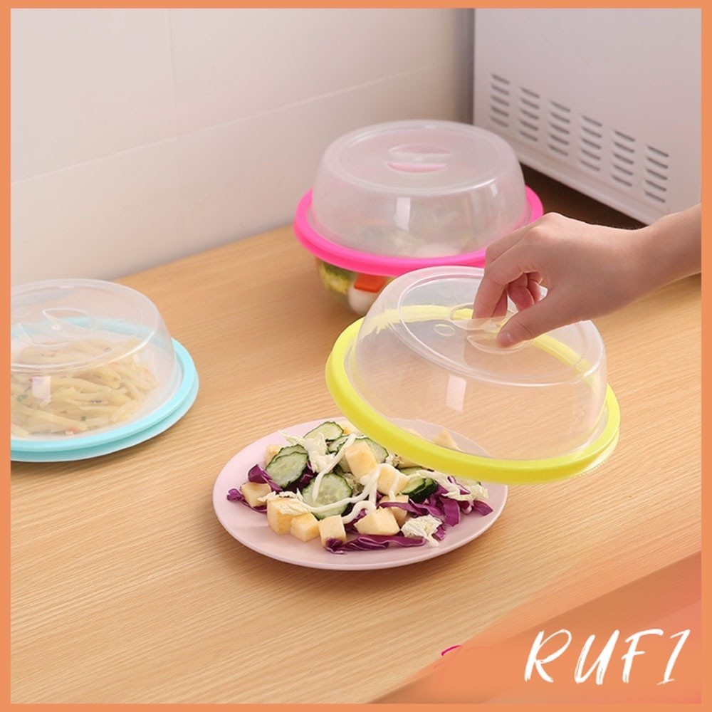 RUFI ฝาครอบอาหาร ฝาปิดอาหาร ฝาครอบสุญญากาศ วางซ้อนกันได้ กันฝุ่นแมลงวัน Fresh-keeping cover