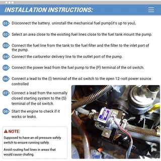 ปั๊มเชื้อเพลิงไฟฟ้าดีเซล เบนซิน 12V EP500-0 สําหรับรถยนต์ 035000-0460 12585-52030 1258552031 Ep500 FP-1010-G