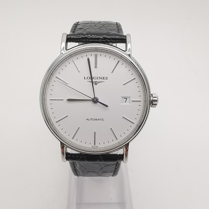 Longines/classic Magnificent Series L4.921.4.12.2 นาฬิกาข้อมือกลไก พร้อมกล่อง สําหรับผู้ชาย
