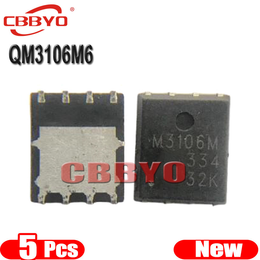 5 ชิ้นแบรนด์ใหม่ QM3106M6 QM3106M QM3106 M3106M QFN-8